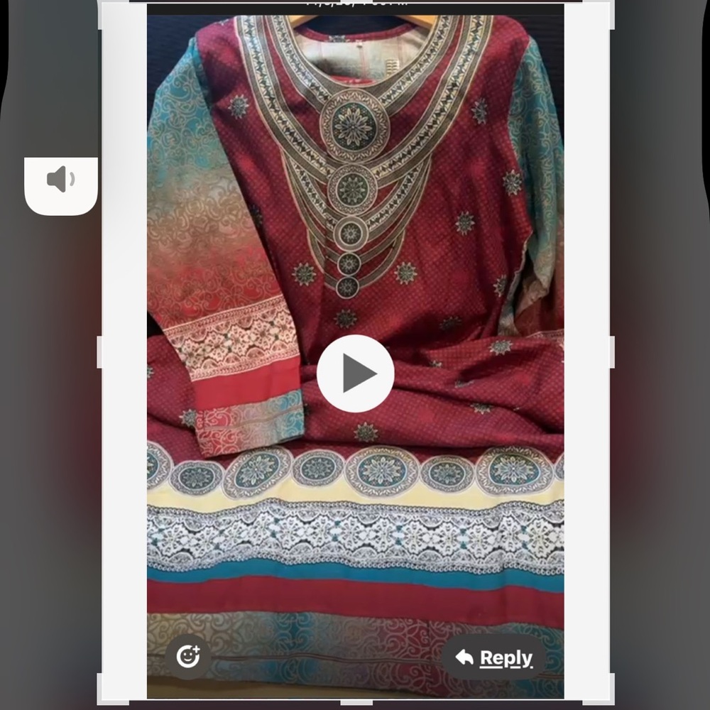 Beautiful soft khadder 3 pcs suit